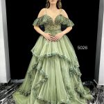 Crsytal Nişanlık - 5026Yeşil